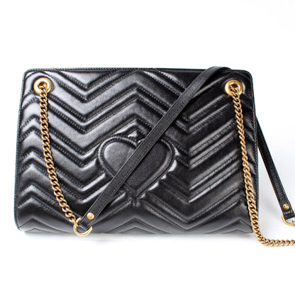 524592 GG Marmont Slim Shoulder Bag lbcase
