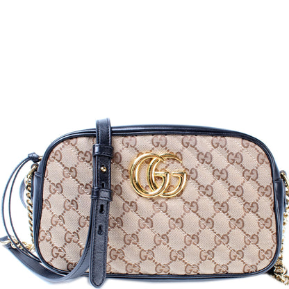 447632 GG Marmont Small Canvas Camera lbcase