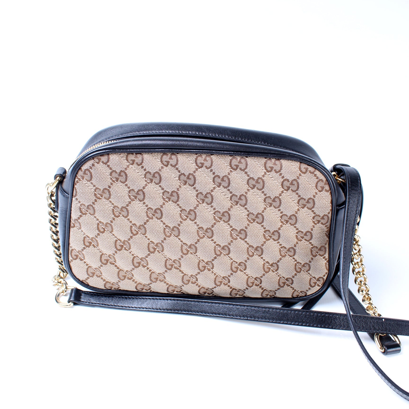 447632 GG Marmont Small Canvas Camera lbcase