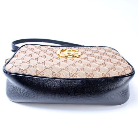 447632 GG Marmont Small Canvas Camera