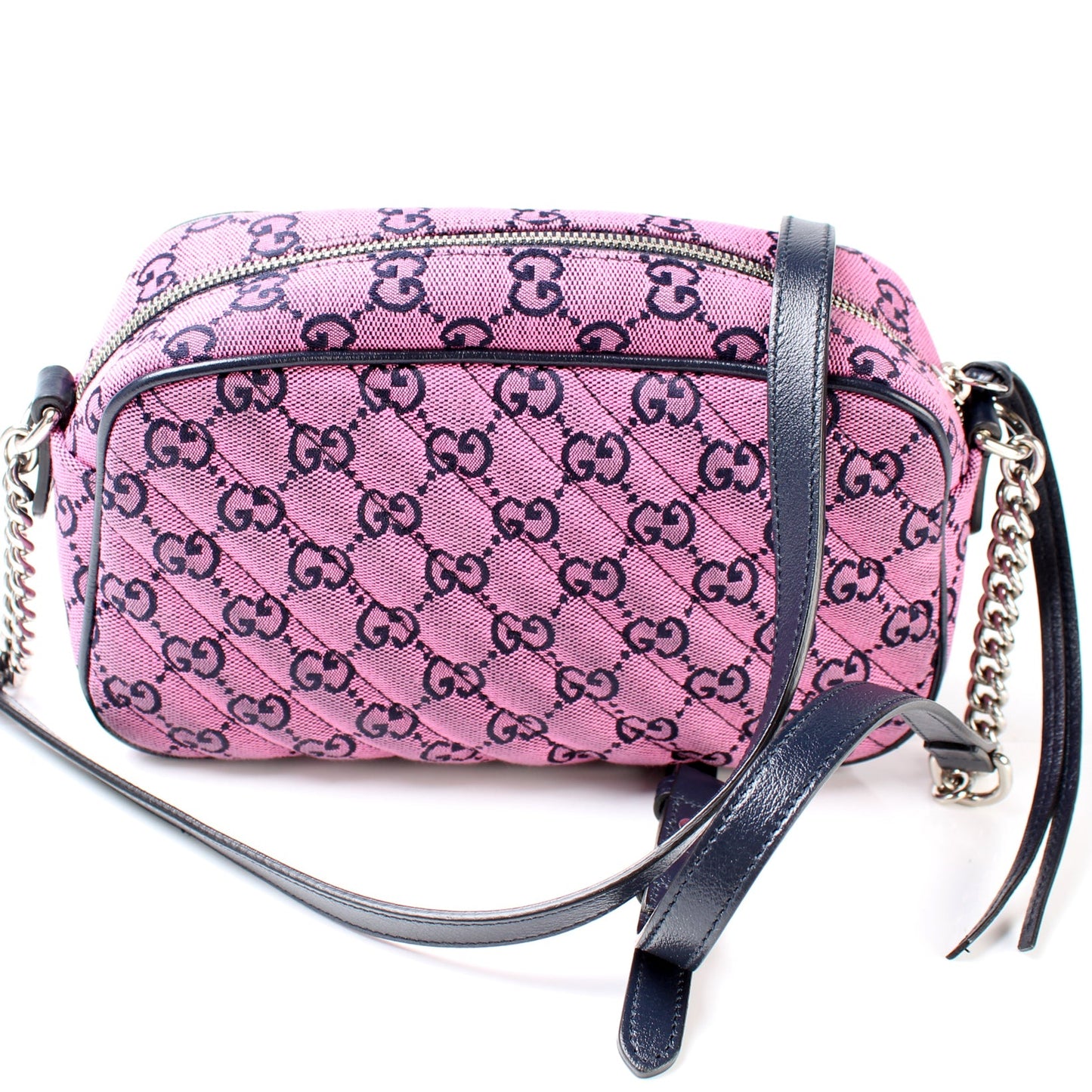 447632 GG Marmont Small Canvas Camera lbcase