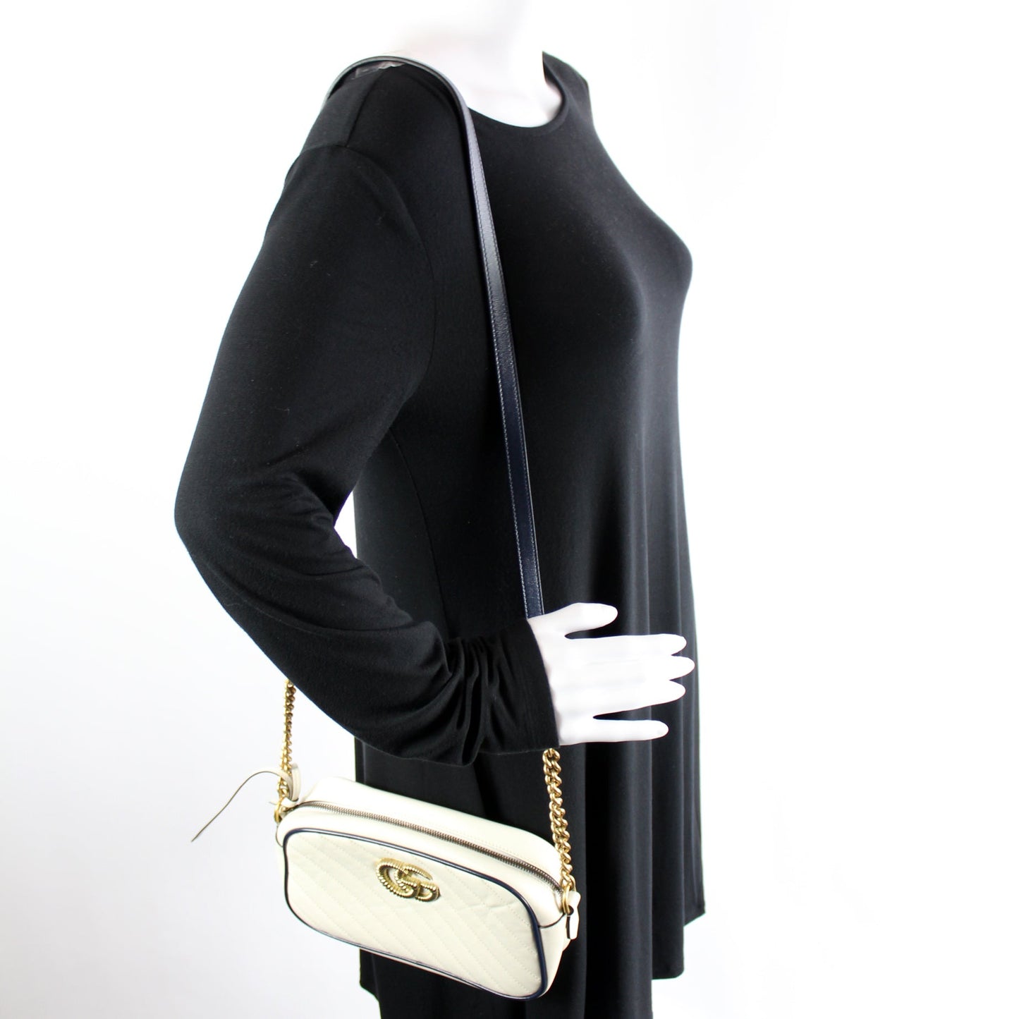 447632 GG Marmont Torchon Small lbcase