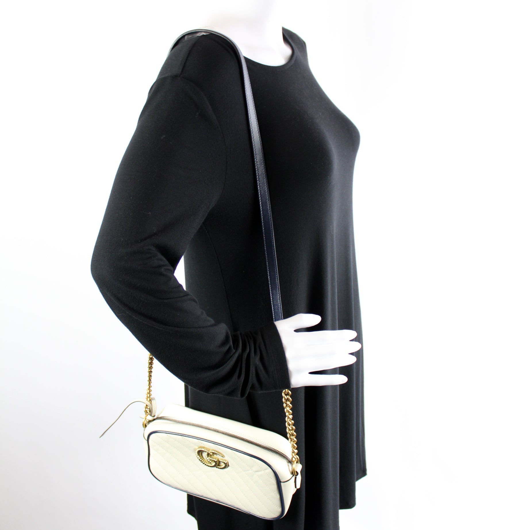 447632 GG Marmont Torchon Small lbcase