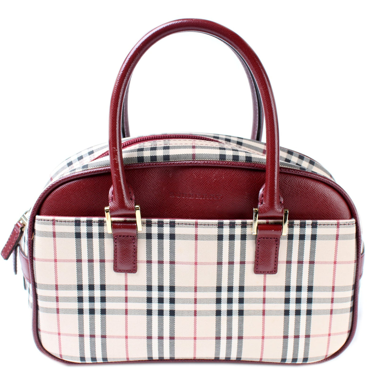 Nova Check Top Handle Bag