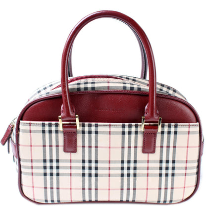Nova Check Top Handle Bag