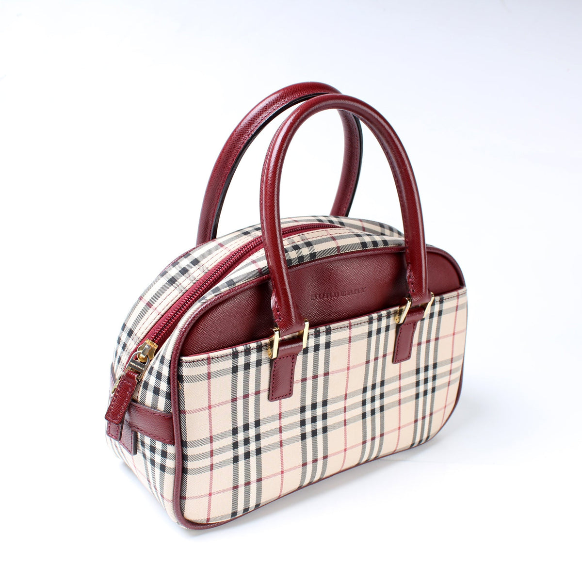 Nova Check Top Handle Bag