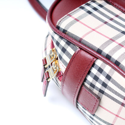 Nova Check Top Handle Bag