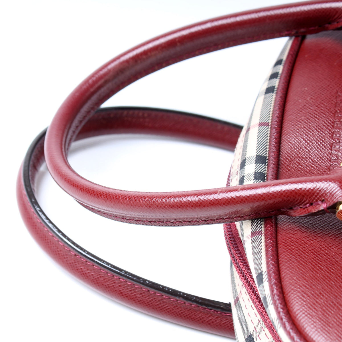 Nova Check Top Handle Bag