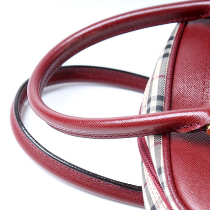 Nova Check Top Handle Bag