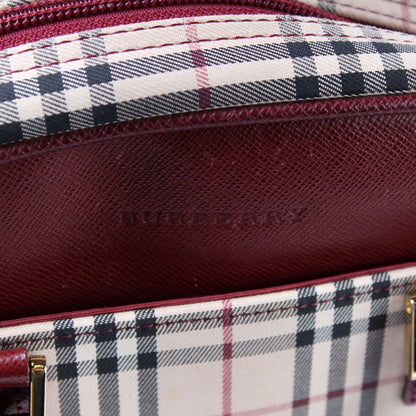 Nova Check Top Handle Bag
