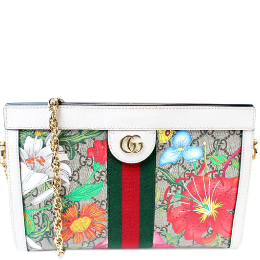 503877 GG Supreme Flora Ophidia Small Chain lbcase