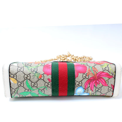 503877 GG Supreme Flora Ophidia Small Chain lbcase