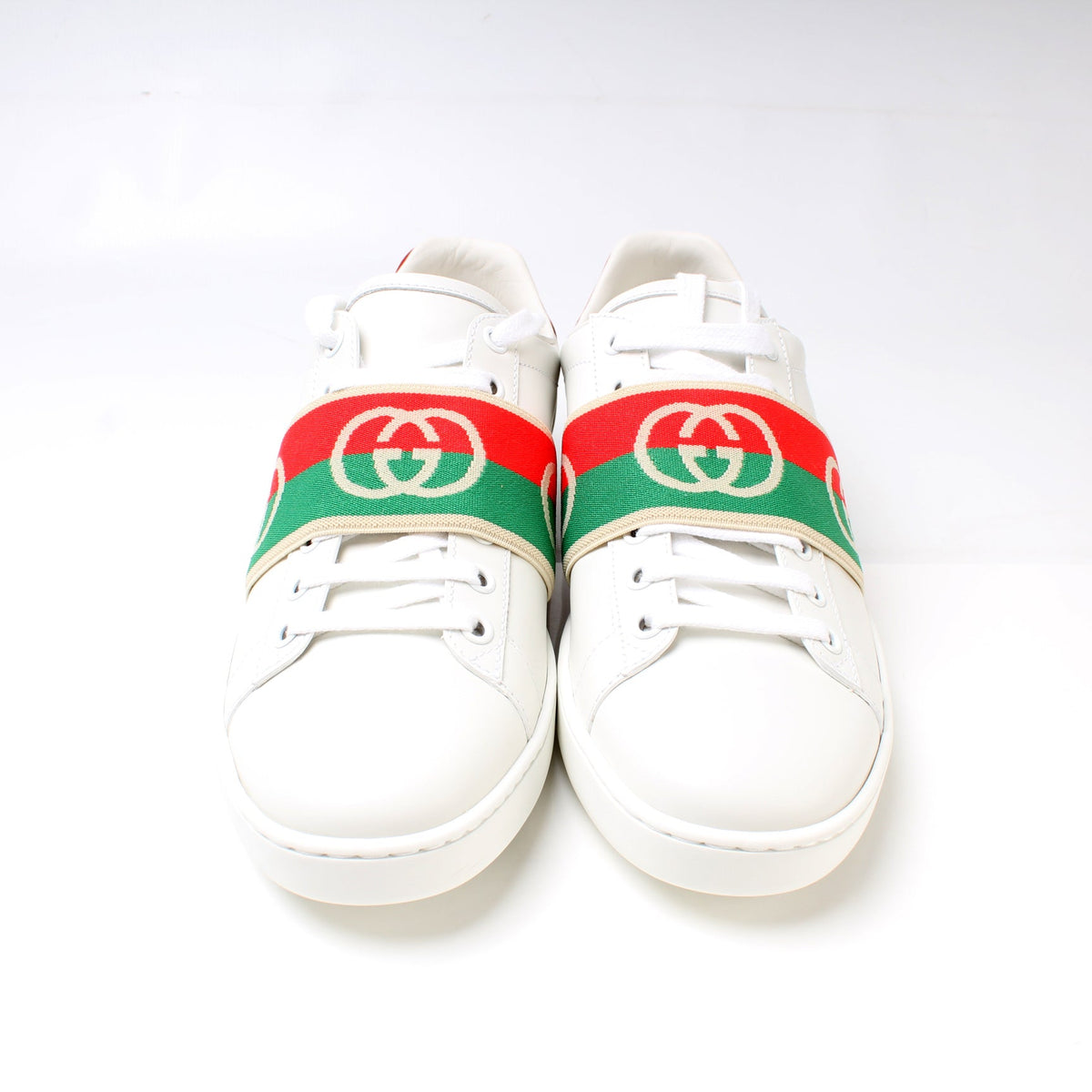 Ace Web Elastic Sneakers Size 38 lbcase