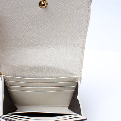 598662 Ophidia GG Flora Card Case Wallet lbcase