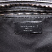 Chevron Monogram Leather Tote