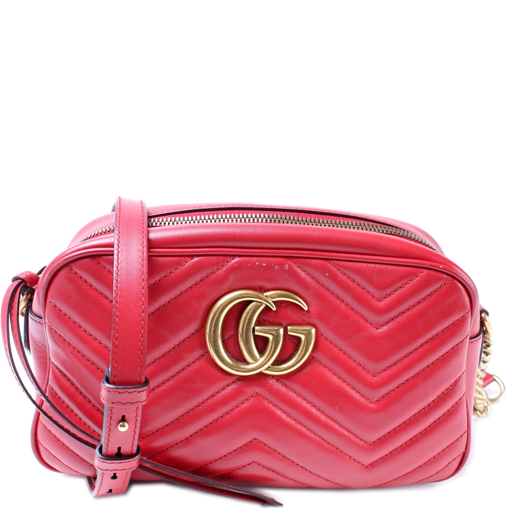 447632 Marmont Small Leather Camera Bag lbcase