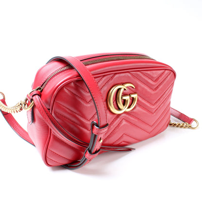 447632 Marmont Small Leather Camera Bag lbcase