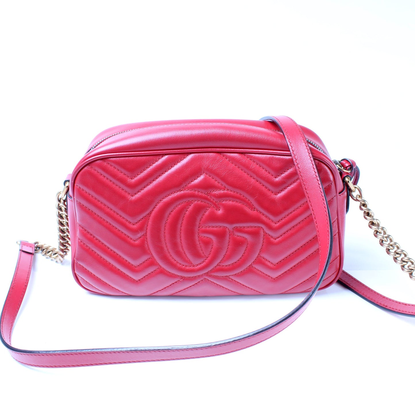 447632 Marmont Small Leather Camera Bag lbcase