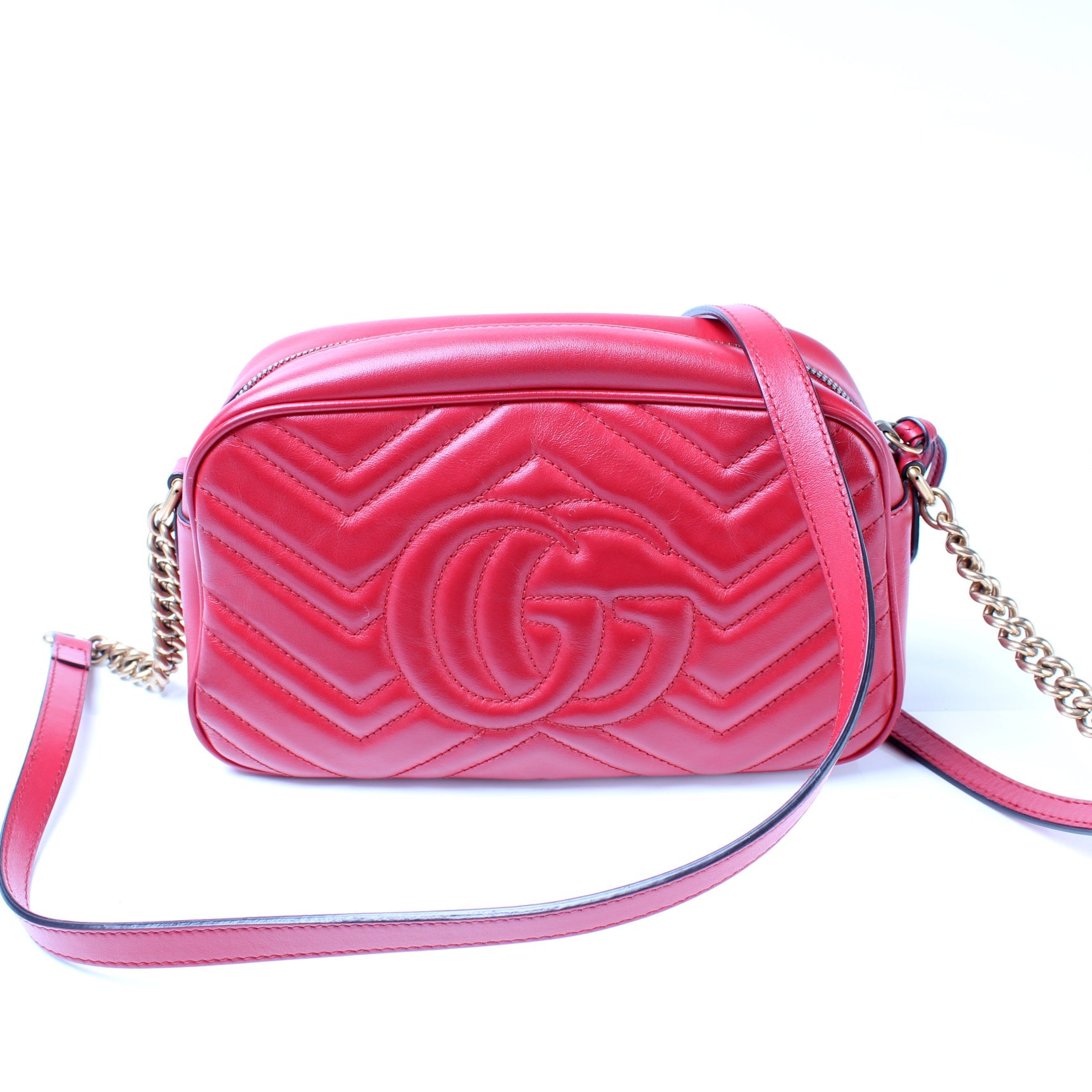 447632 Marmont Small Leather Camera Bag lbcase
