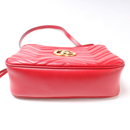 447632 Marmont Small Leather Camera Bag lbcase