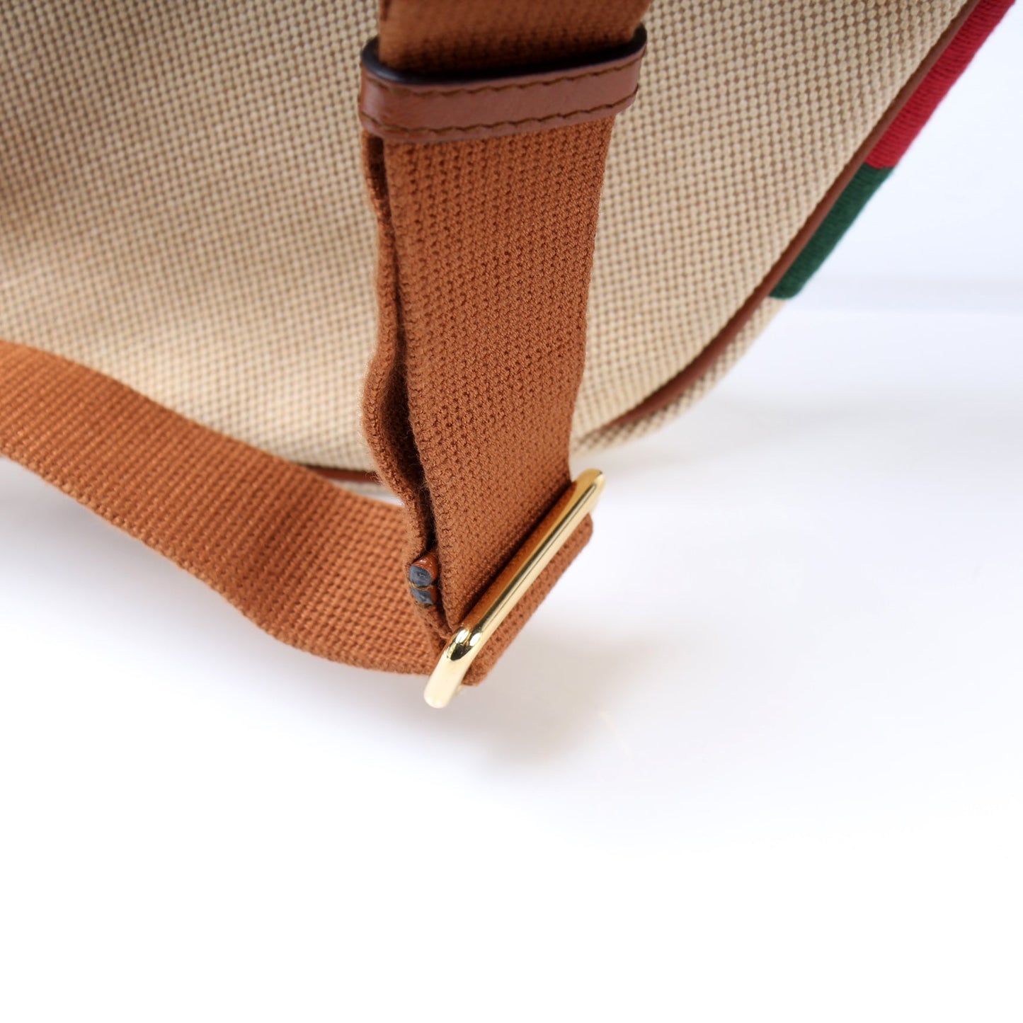 575082 Vintage Canvas Web Belt Bag lbcase