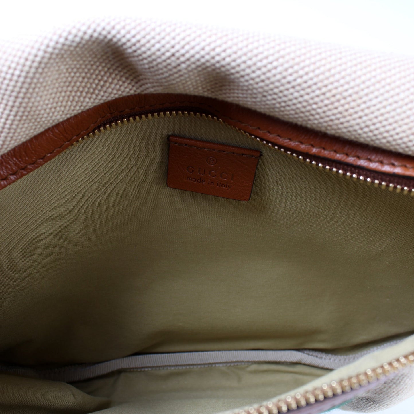 575082 Vintage Canvas Web Belt Bag lbcase