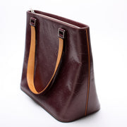 Stockton Monogram Matte Leather
