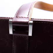 Stockton Monogram Matte Leather