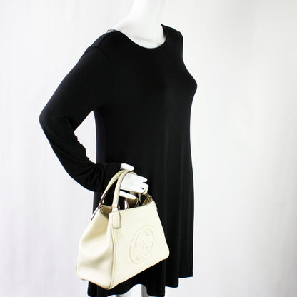 336751 Soho Leather Shoulder Bag lbcase