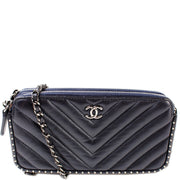 WOC Double Zip 26M Studded