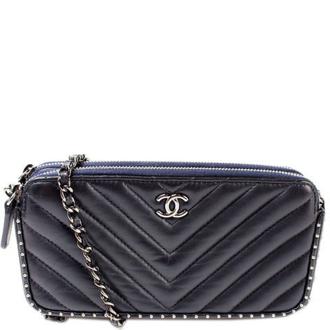WOC Double Zip 26M Studded