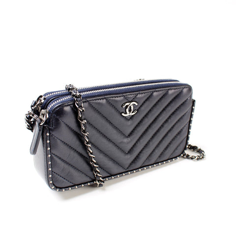 WOC Double Zip 26M Studded