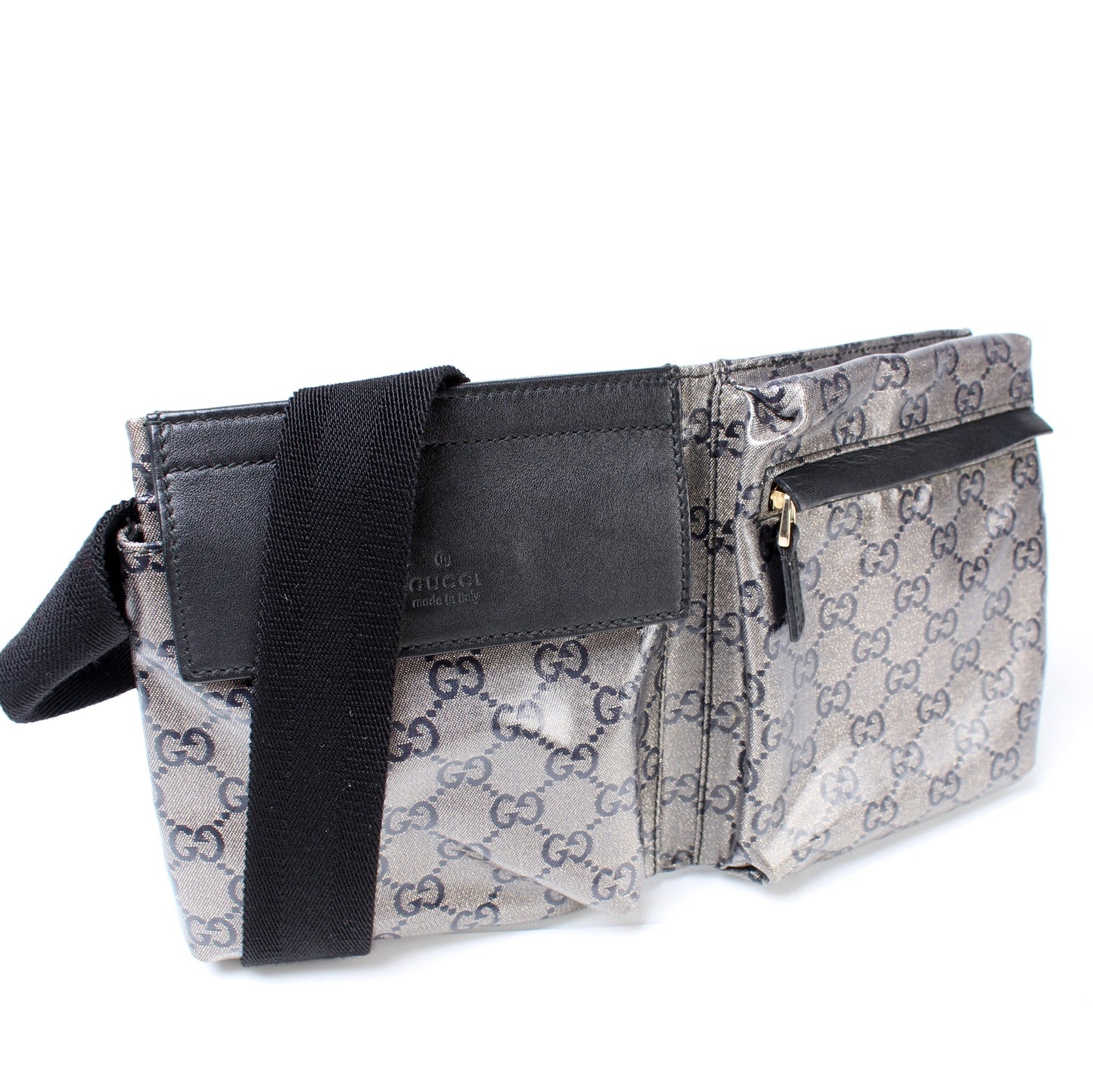 28566 GG Coated Canvas Wait Bag lbcase