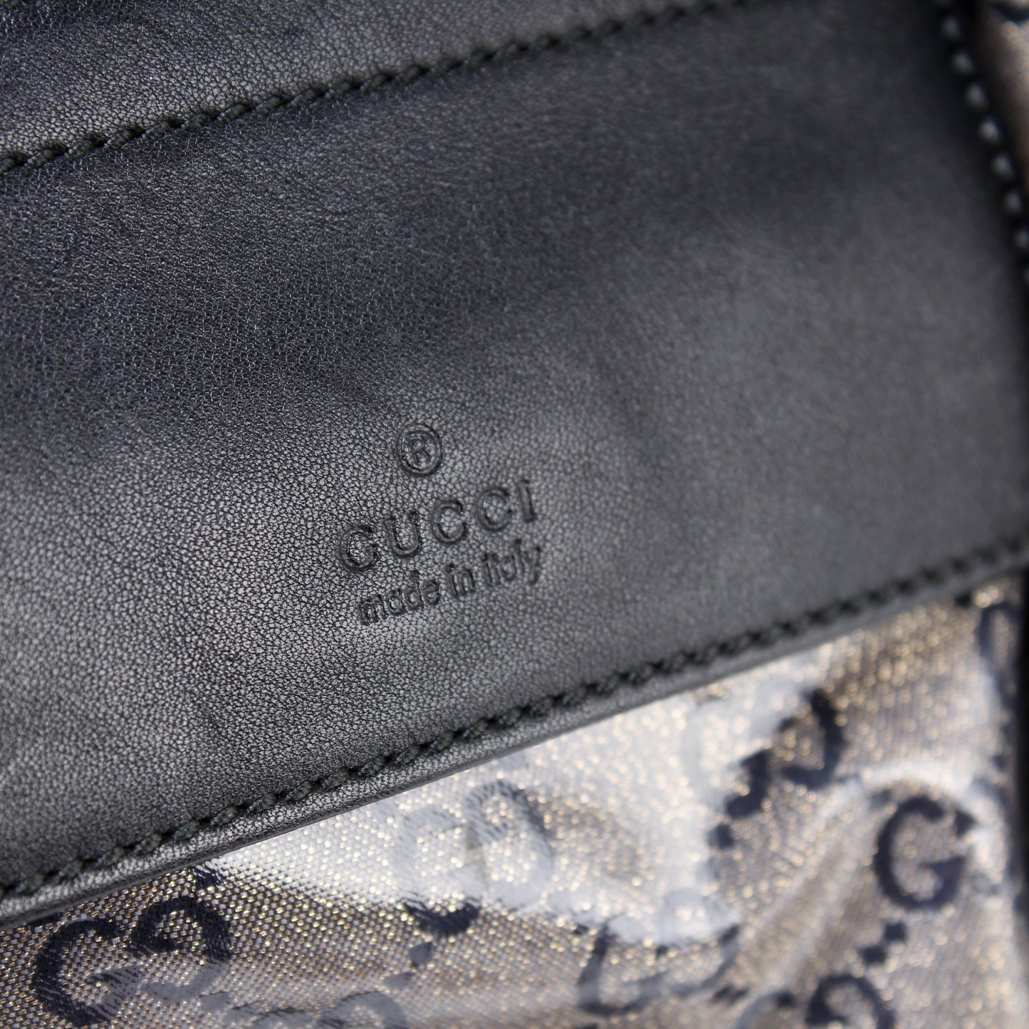 28566 GG Coated Canvas Wait Bag lbcase
