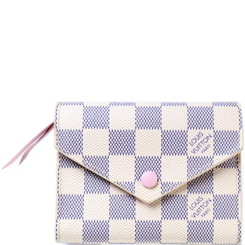 Victorine Wallet Damier Azur