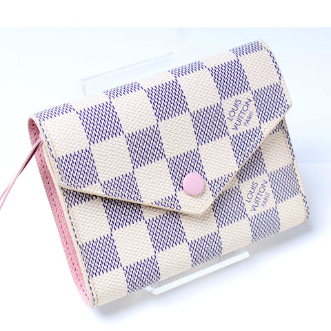 Victorine Wallet Damier Azur