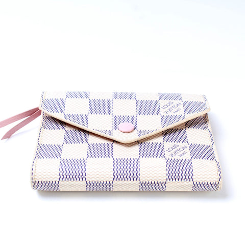 Victorine Wallet Damier Azur
