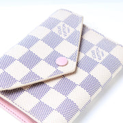 Victorine Wallet Damier Azur