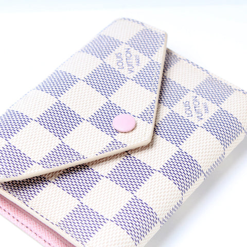 Victorine Wallet Damier Azur