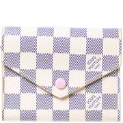 Victorine Wallet Damier Azur
