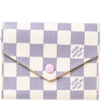 Victorine Wallet Damier Azur