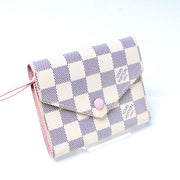 Victorine Wallet Damier Azur