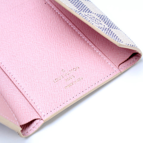 Victorine Wallet Damier Azur