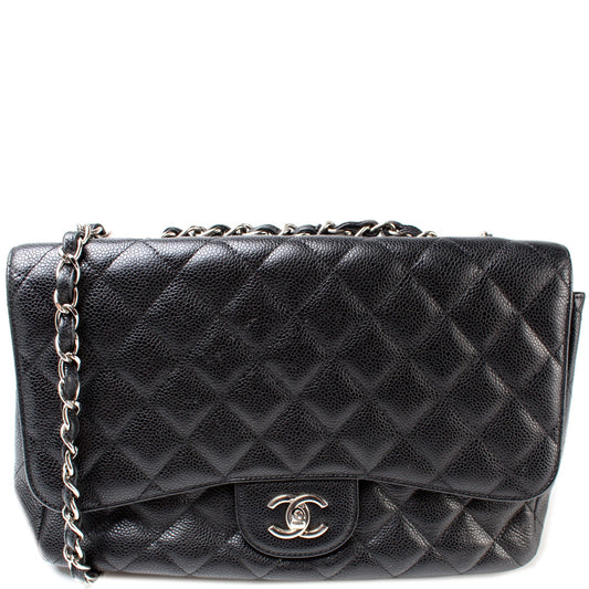 Classic Flap Jumbo Caviar 13M
