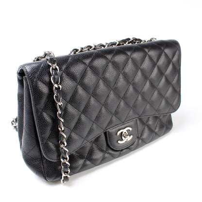 Classic Flap Jumbo Caviar 13M