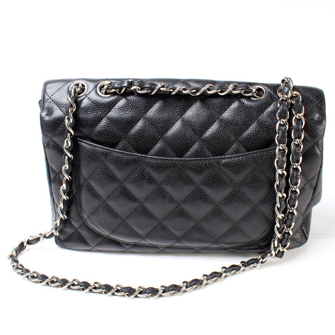 Classic Flap Jumbo Caviar 13M