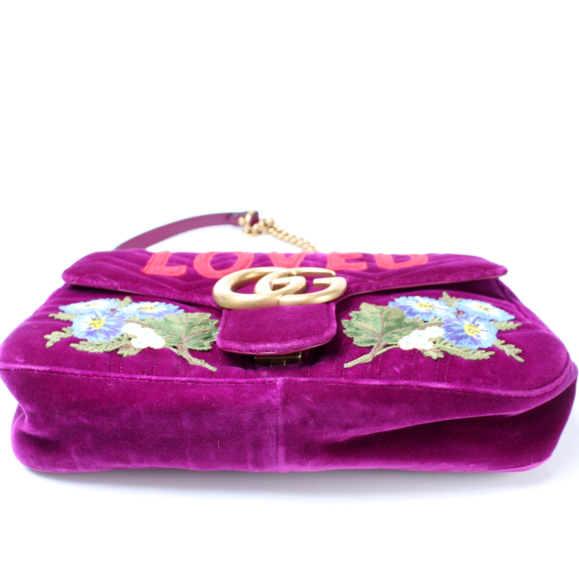 443496 Marmont Medium Velvet lbcase