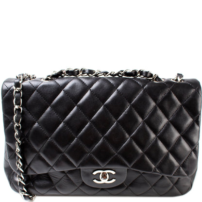 Classic Flap Jumbo Lambskin 12M