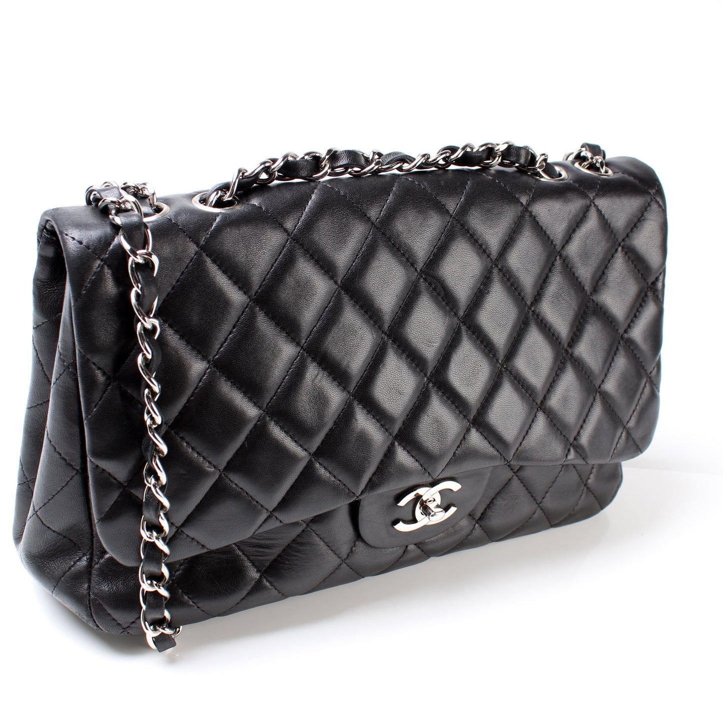 Classic Flap Jumbo Lambskin 12M