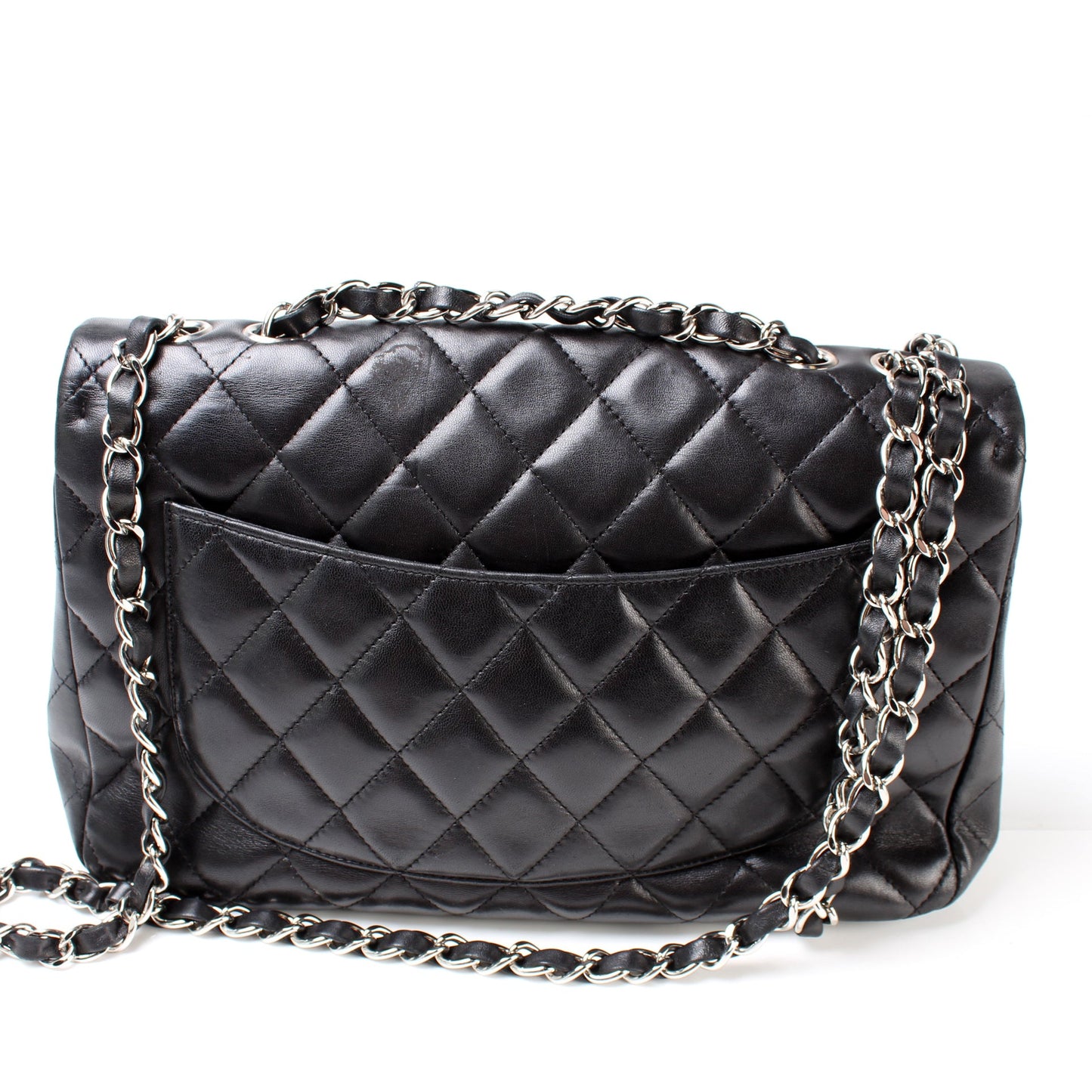 Classic Flap Jumbo Lambskin 12M